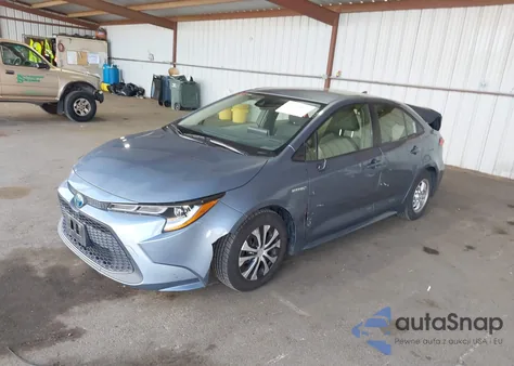 2020 Toyota Corolla Hybrid Le from USA, damaged, VIN JTDEBRBE2LJ029589